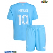 Inter Miami Lionel Messi #10 3rd trikot Kinder 2025-26 Kurzarm (+ Kurze Hosen)
